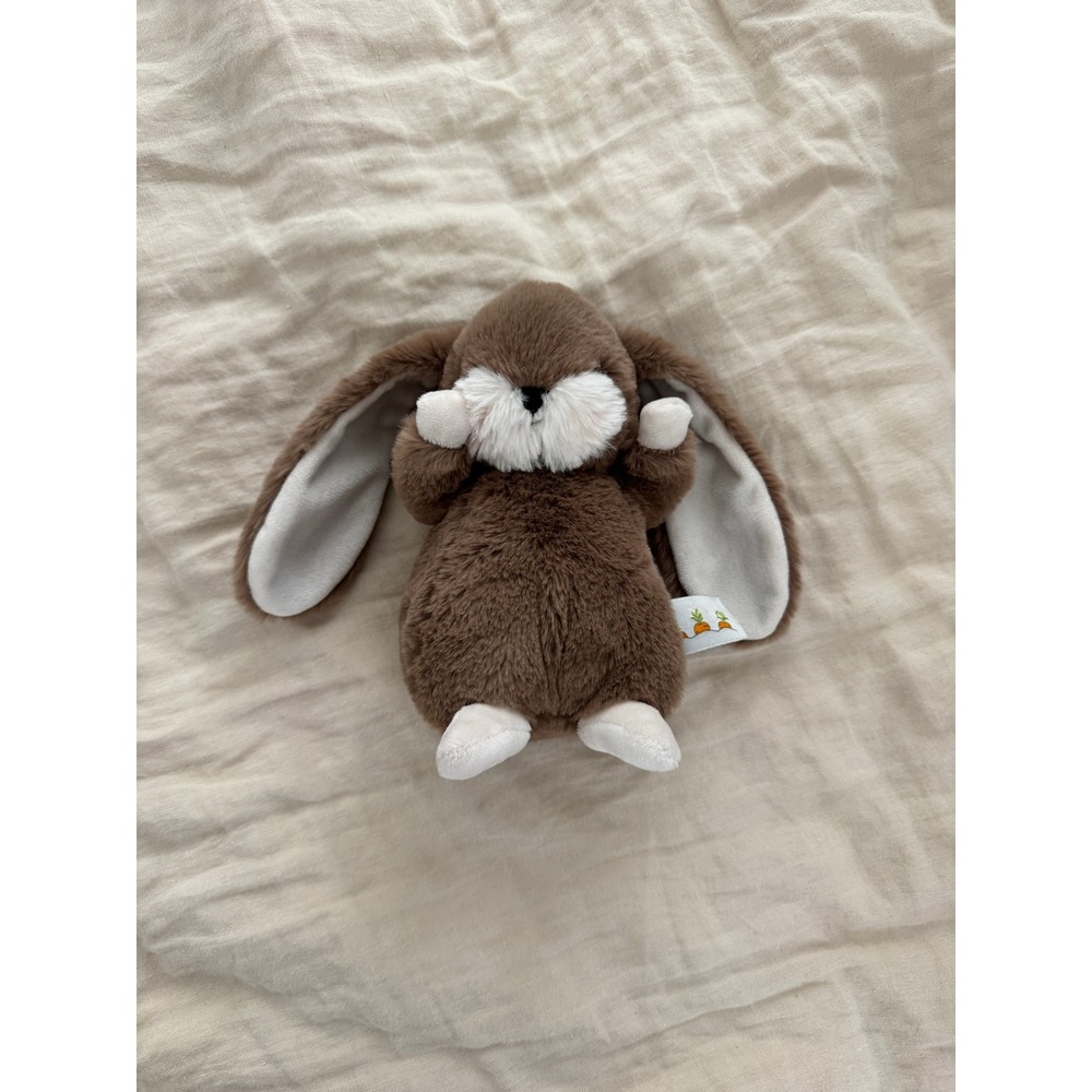 Bunnies by the Bay Tiny 8" Nibble Bunny Ginger Snap Plush Stuffed Animal